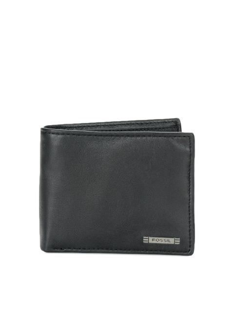 Fossil Men Black Wallet