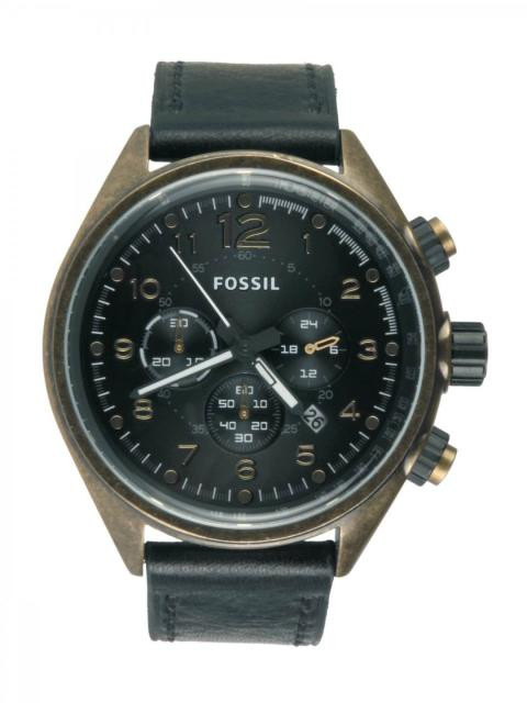 Fossil Men Black Dial Chronograph Watch CH2783