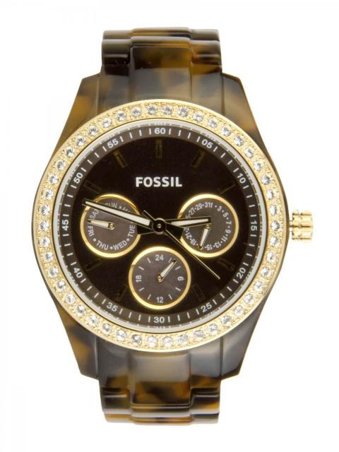 Fossil Women Brown Dial Watch ES2795