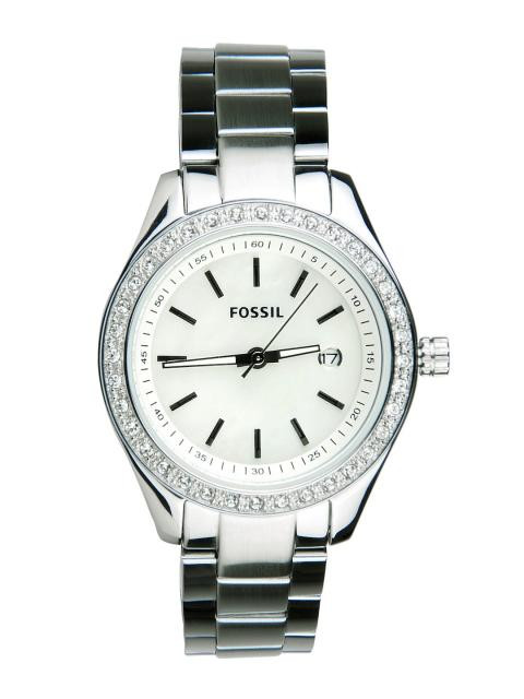 Fossil Women White Dial Watch ES2998