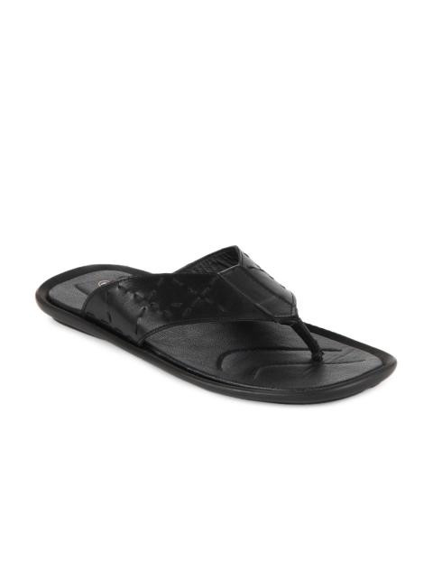 Franco Leone Men Casual Black Sandals