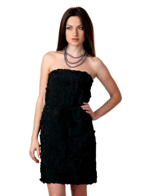 French Connection Women Black Dress
