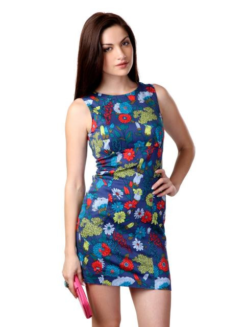French Connection Women Blue Dress