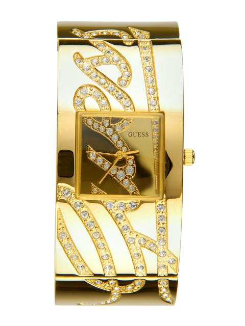 Guess Women Autograph Gold Watch