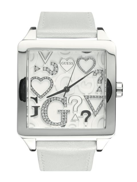 Guess Women White Dial Watch W80056L1