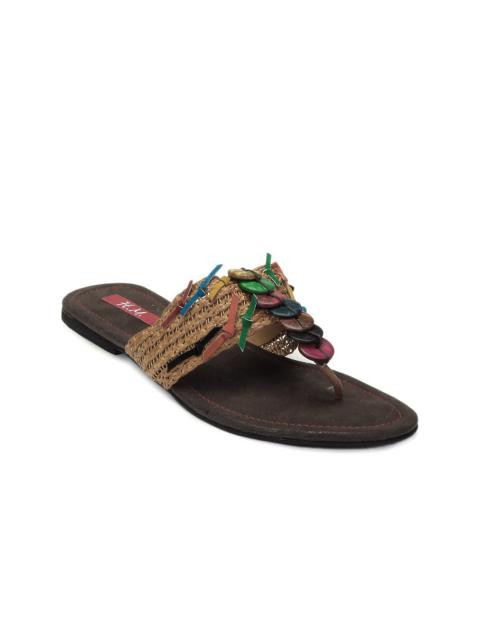 HM Women Brown Sandals