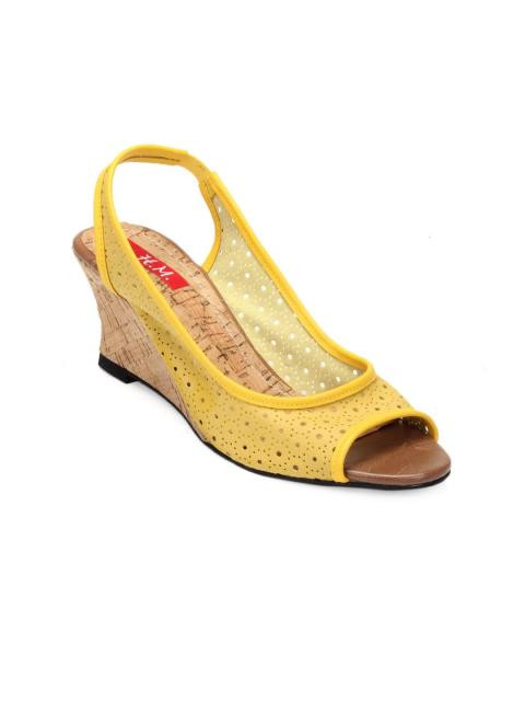 HM Women Yellow Sandals