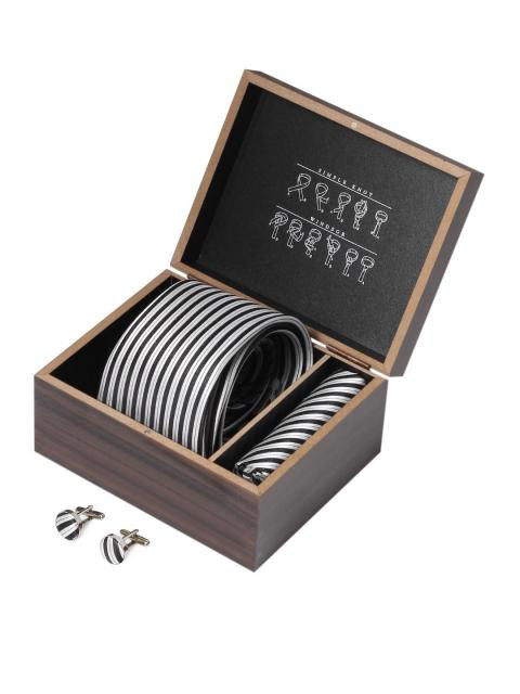 Hakashi Men Combo pack Tie+Cufflink+Pocket square