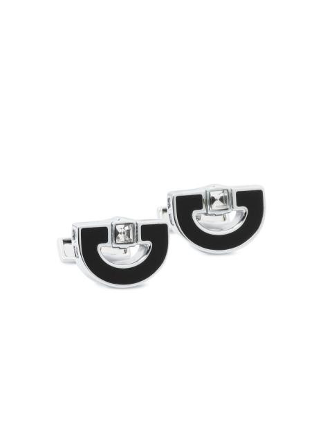 Hakashi Men Black Cufflinks