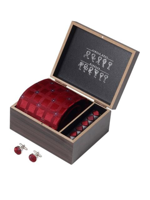 Hakashi Men Combo pack Tie+Cufflink+Pocket square