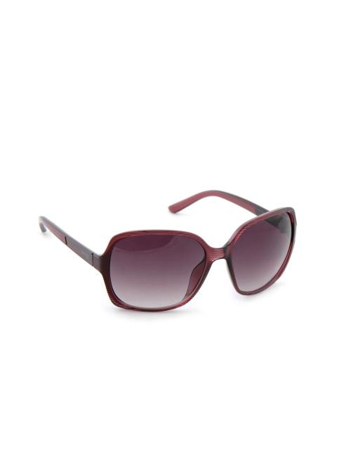 Image Women Classic Eyewear Maroon Sunglasses