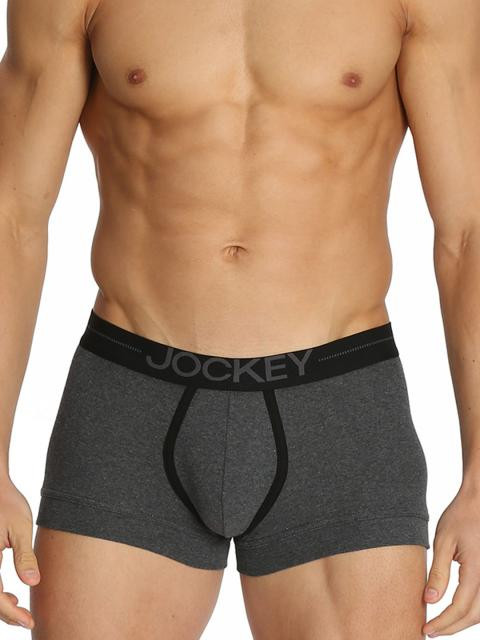 Jockey COMFORT PLUS Men Comfort Plus Charcoal Trunks 8015