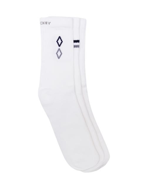 Jockey LCESCBRA Men White Pack of 3 Socks 2004