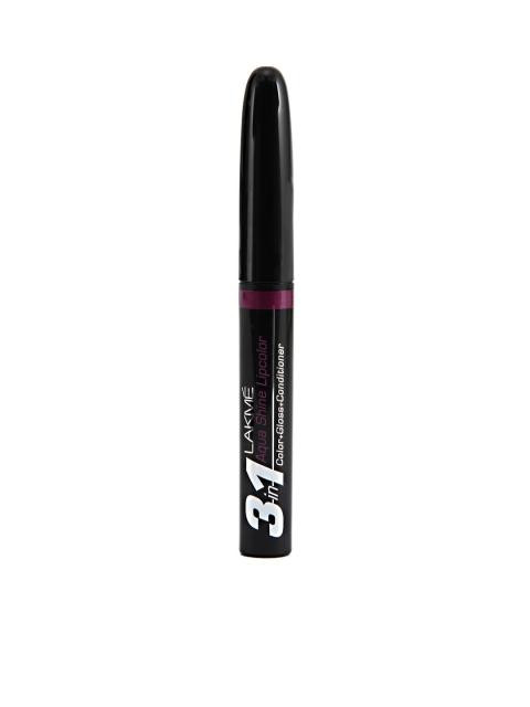 Lakme 3 in 1 Wildberry Aqua Shine Lip Color