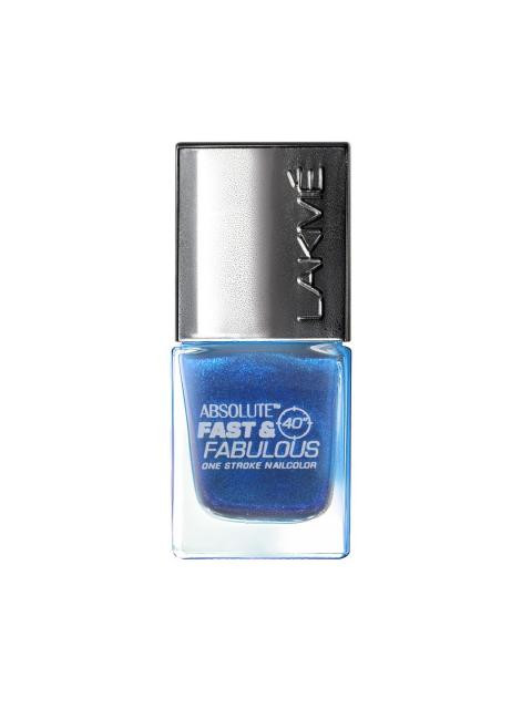 Lakme Absolute Fast & Fabulous Aqua Blaze Nail Polish 05