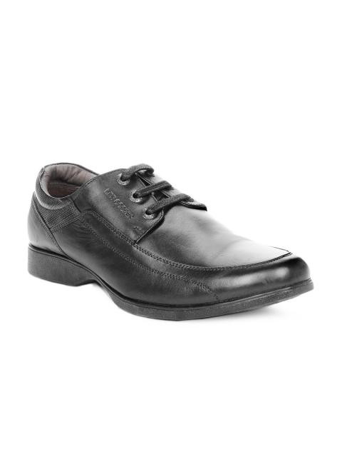 Lee Cooper Men Black Formal Shoes
