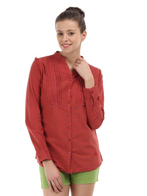 Lee Women Rebecca Red Shirt