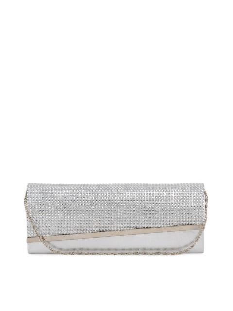 Lino Perros Women Gems Silver Clutch