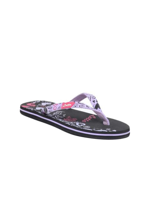 Lotto Women Lavender Flip Flops