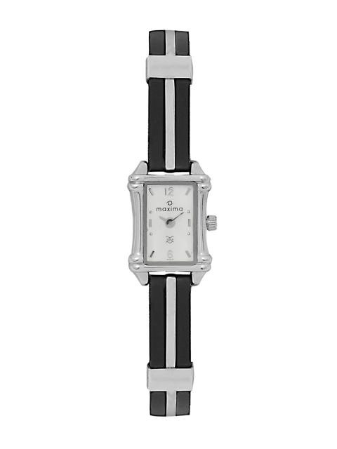 Maxima Women Silver Dial Watch