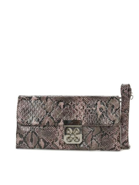 Mod-acc Women Brown Clutch
