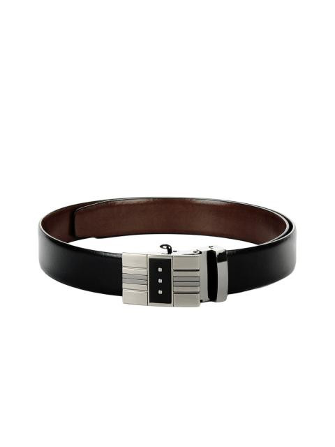 OTLS Men Black & Brown Reversible Belt