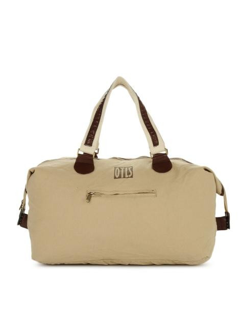 OTLS Unisex Beige Duffle Bag