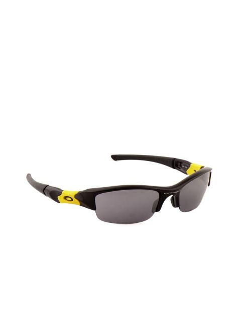 Oakley Men Black Fast Jacket Sunglasses