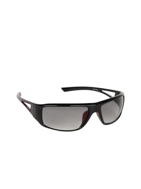 Opium Unisex Black Sunglasses