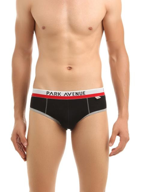 Park Avenue Men Black Swank Briefs