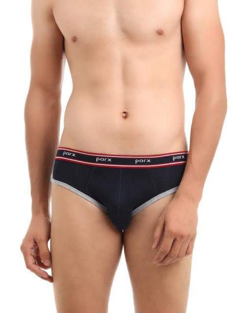 Parx Men Navy Blue Briefs