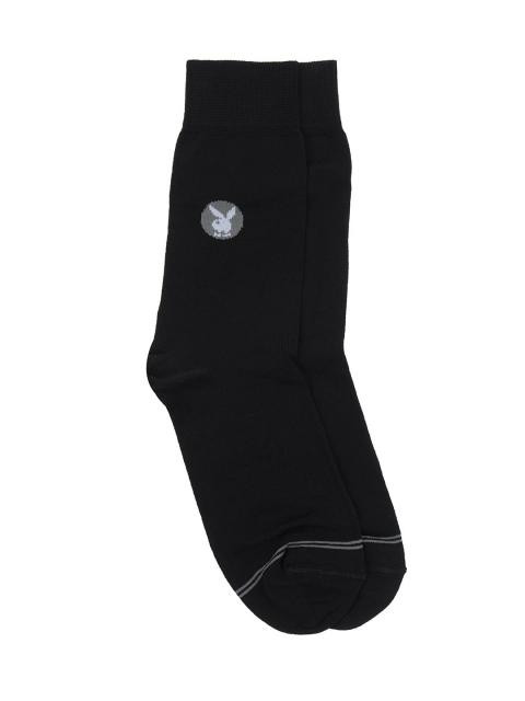 Playboy Men Black Socks