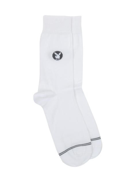 Playboy Men White Socks