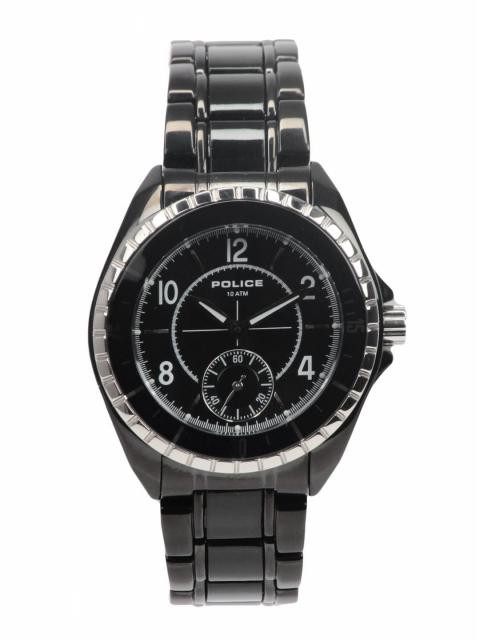 Police Women Black Dial Chronograph Watch PL12207MSTB-02M