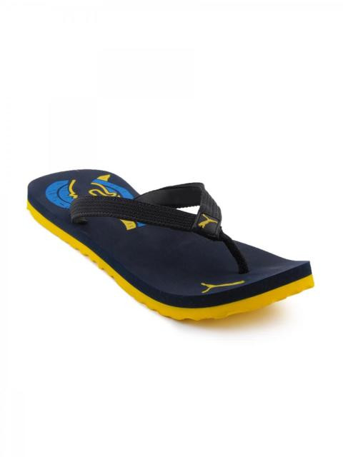 Puma Unisex Wave Black Flip Flops