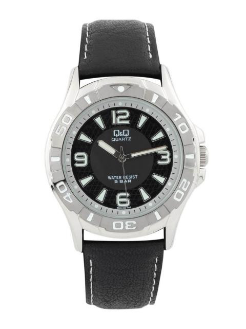 Q&Q Men Black Dial Watch