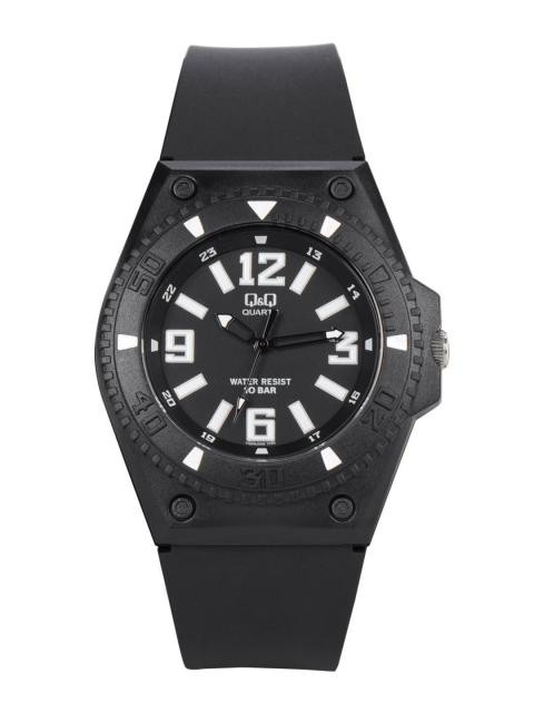 Q&Q Men Black Dial Watch