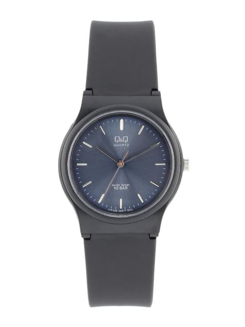 Q&Q Men Blue Dial Watch