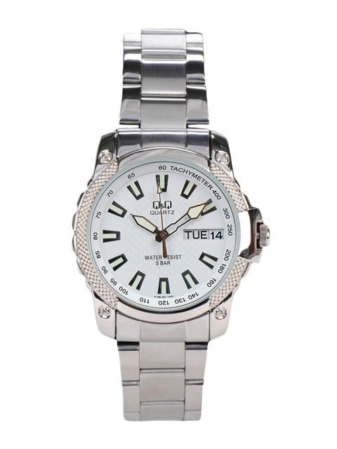 Q&Q Men White Dial Watch