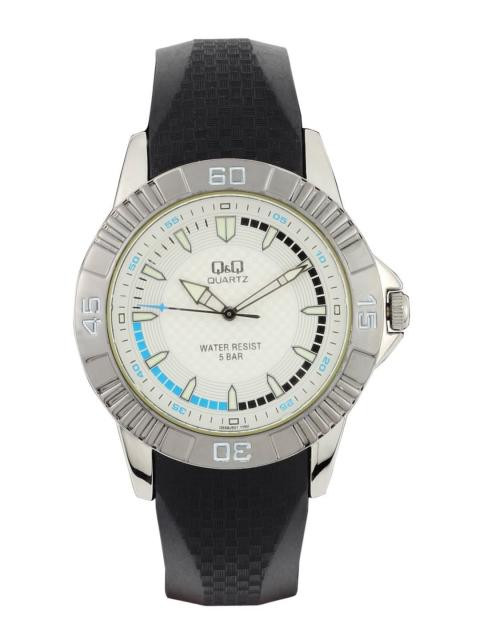 Q&Q Men White Dial Watch