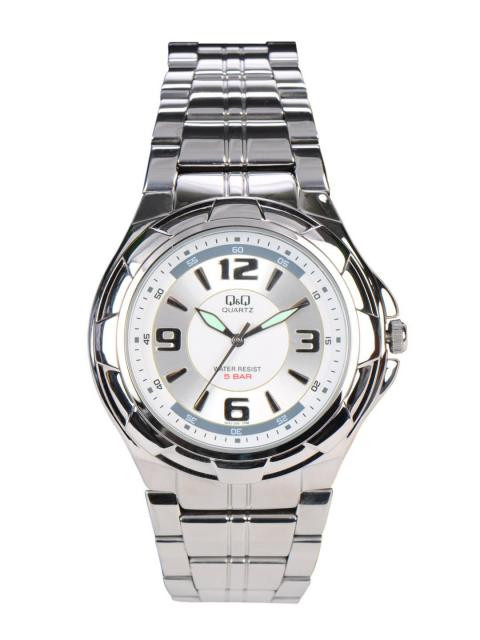 Q&Q Men White Dial Analogue Watch Q252J204Y