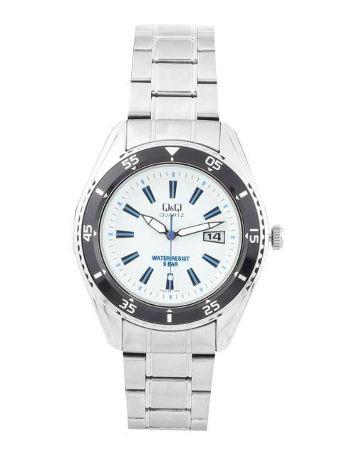Q&Q Men White Dial Watch