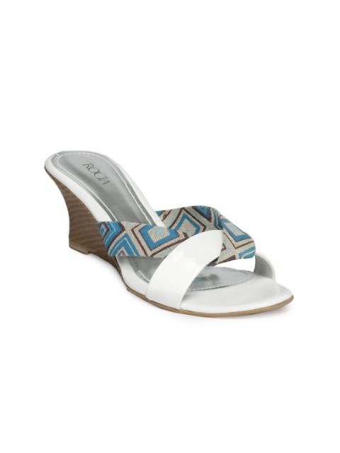 Rocia Women White Wedges