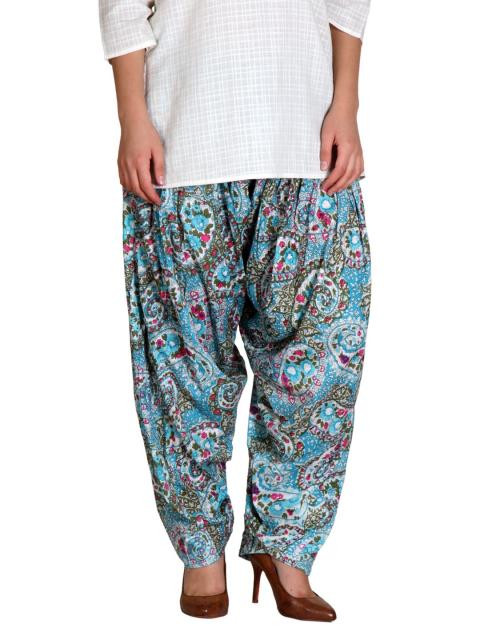 Shree Women Multi Coloured Patiala