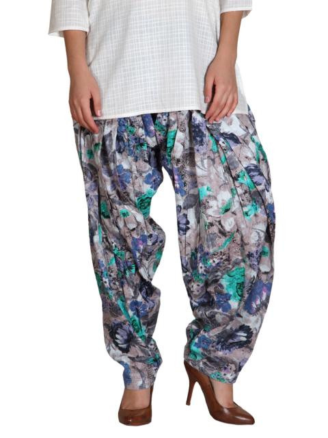 Shree Women Multi Coloured Patiala