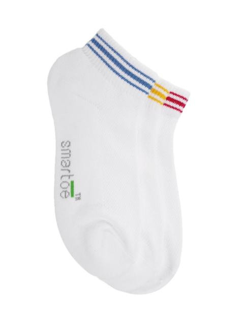 Smartoe Women White Pack of 3 Socks