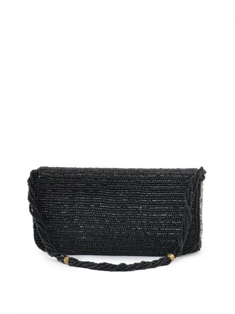 Spice Art Women Casual Black Evening Clutch