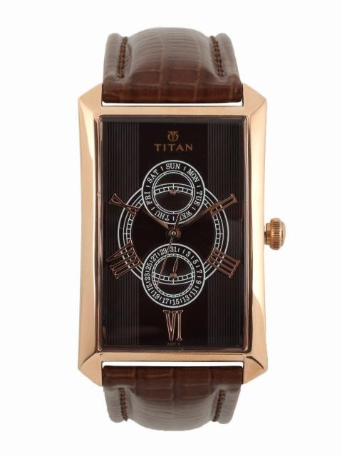 Titan Men Brown Watch