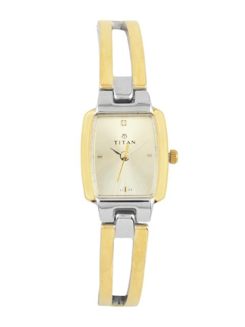 Titan Women Gold Watch
