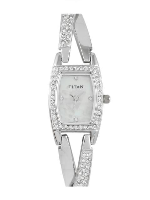 Titan Women Mother Of Pearl Watch